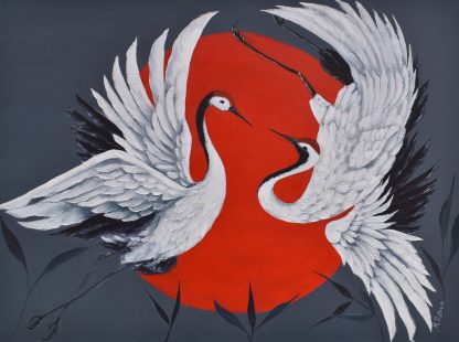 Dance of the graceful cranes